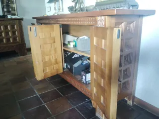 Mueble rústico de madera 171x84x42cm