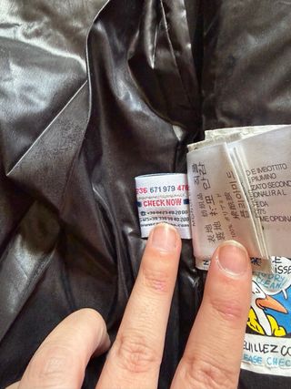 Abrigo Largo Moncler Negro con Capucha