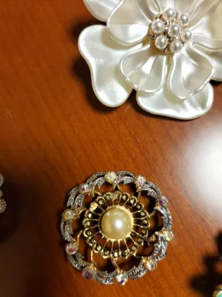 Lote de 8 Broches Joya .Cada uno a 10