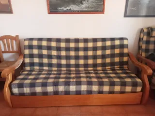 Sofá Cama Pino Miel