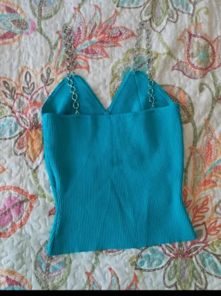 Top Morgan Talla M tirantes cadena