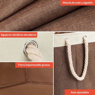 Cesto per biancheria sporca pieghevole grande COSYLAND