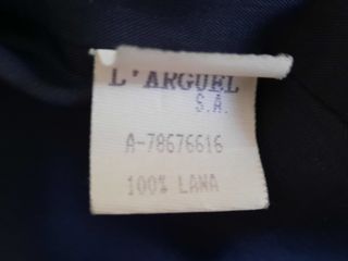 Blazer negro entallado T40 Vintage