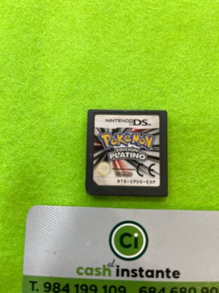 Juego Nintendo DS Pokémon Edición Platino
