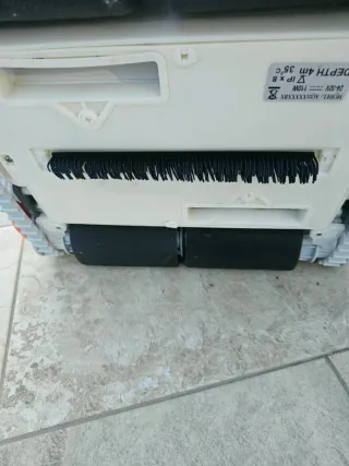 Robot Limpiafondos Piscina Naranja/Blanco