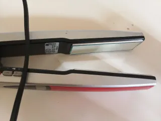 Plancha de pelo Fagor Roja y Plateada