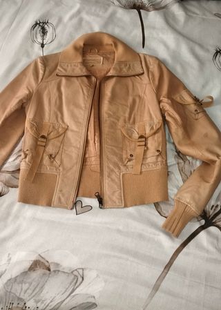 Chaqueta Zara Camel Talla S