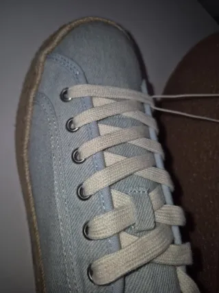 Zapatillas Zara Esparto Mujer Tall.37 sin estrenar