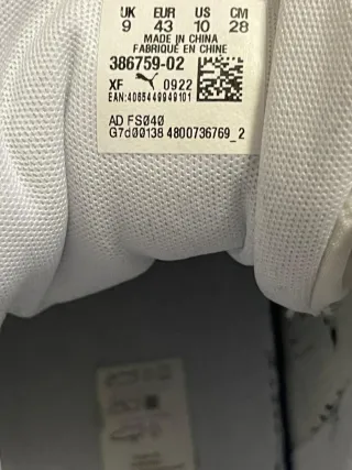 Zapatillas Puma CA Pro Mid Blancas y Negras