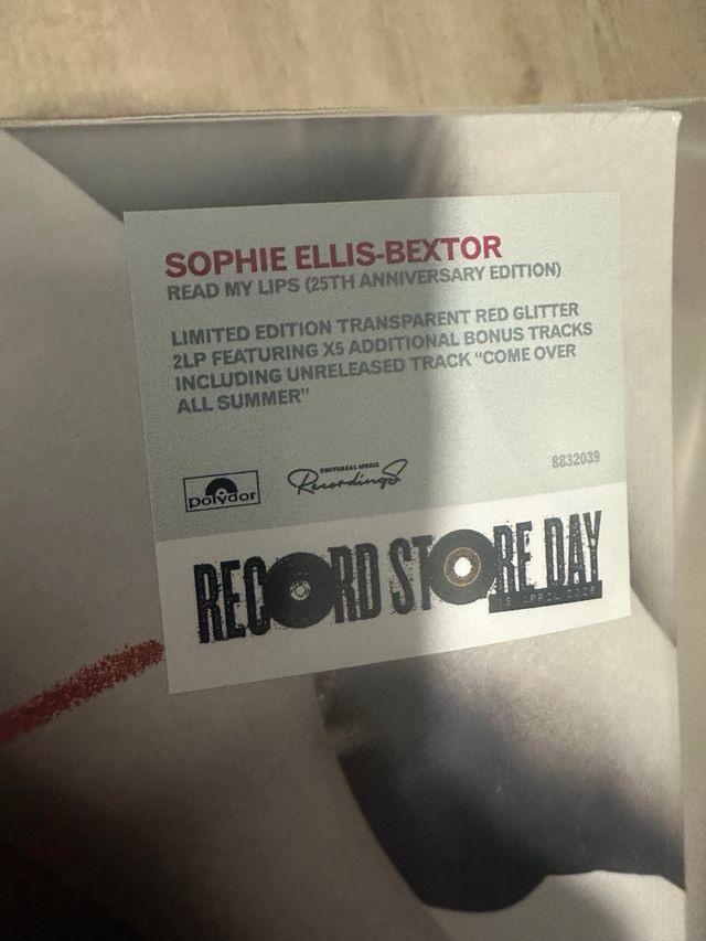 Vinilo Sophie Ellis Bextor - Read My Lips