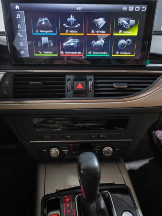 Pantalla Carplay Audi A6 12.3