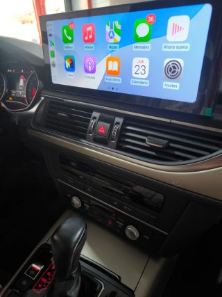 Pantalla Carplay Audi A6 12.3