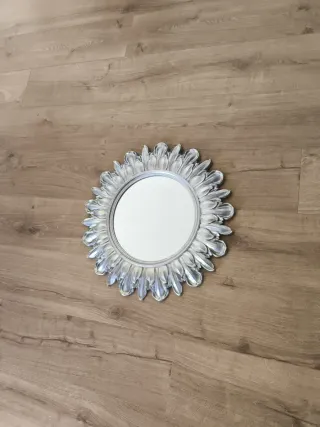 Espejo decorativo Zara Home plateado