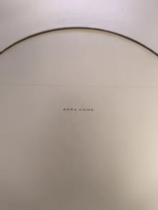 Espejo decorativo Zara Home plateado