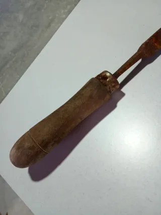 Lima de madera antigua