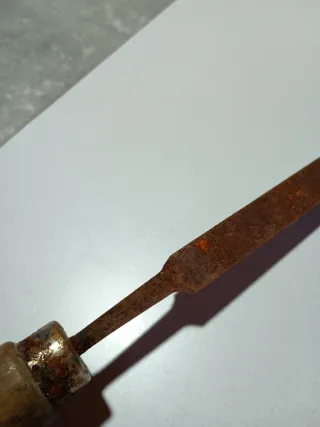 Lima de madera antigua