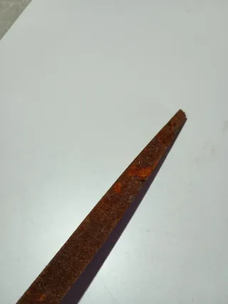 Lima de madera antigua