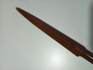 Lima de madera antigua