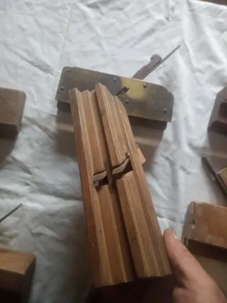 Herramientas de carpintería antiguas