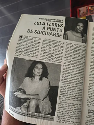 Pronto revista Lola flores