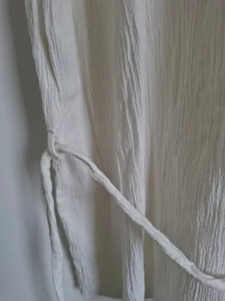 Blusa blanca 100% Algodón H&M Talla XL / 44