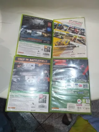 Lote 4 Juegos Xbox 360: Battlefield 3, 4, MotoGP 0