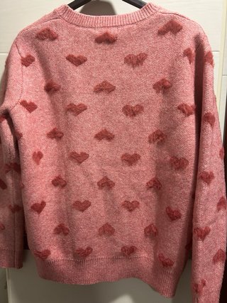 Jersey Kling Corazones Rosa Talla S