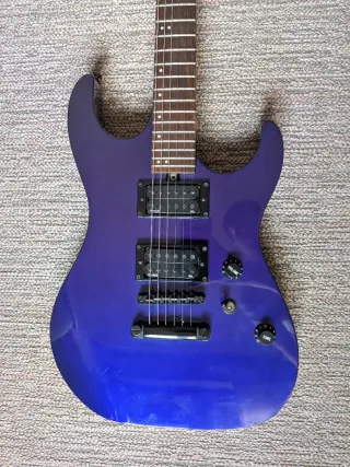 Guitarra Washburn Eléctrica Azul oscuro