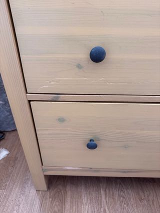 Cómoda HEMNES Ikea Ocre
