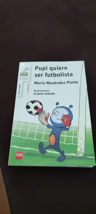 Pupi quiere ser futbolista