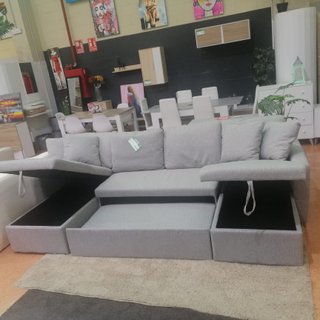 ENVIO GRATIS.! MEGA SOFA DOBLE CHAISE 287X147X147