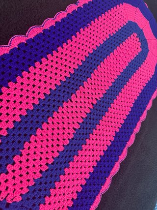 Set di 7 tovaglie in cotone fatto a mano
