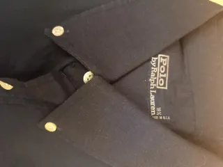 Camisa Polo Ralph Lauren azul marino manga corta