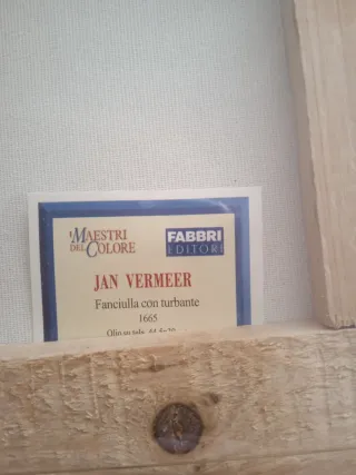 Quadro con cornice dorata