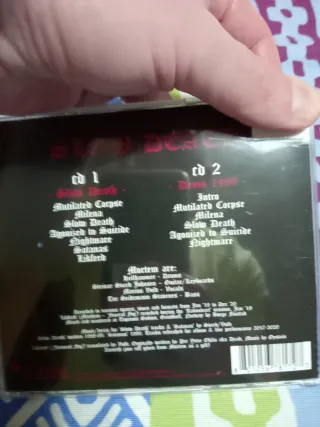 Mortem  " Slow Death " CD Doble