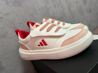 Zapatillas Adidas Niña Talla 34 Rosa/Blanco