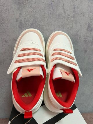 Zapatillas Adidas Niña Talla 34 Rosa/Blanco