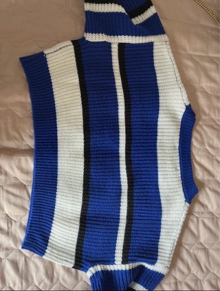 Maglioncino corto a righe