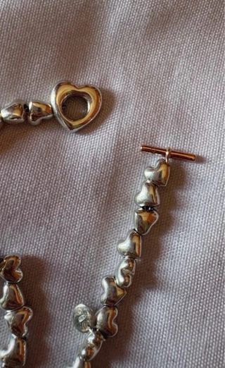 Collana Dodo Cuori Argento