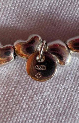 Collana Dodo Cuori Argento
