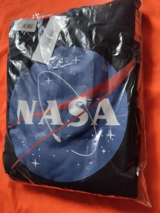 NUEVO Camiseta NASA Azul Hombre M