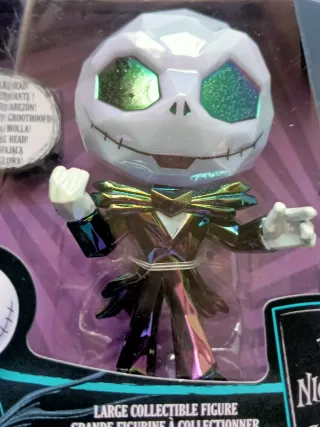 Figura Jack Skellington Bobblehead Iridescente