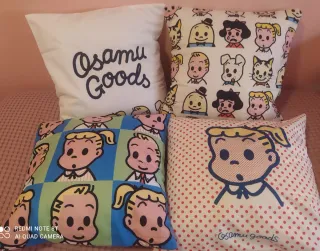 Conjunto 4 Cojines Vintage Osamu Nuevo