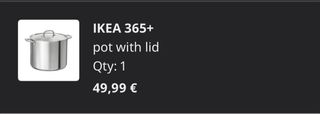 Olla Ikea 365+ 15L
