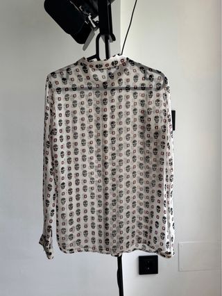 Camisa Zara calaveras