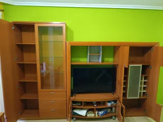 Mueble comedor madera cerezo