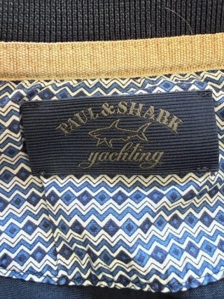 Polo Paul & Shark Uomo Taglia L Blu Righe Cotone