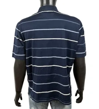 Polo Paul & Shark Uomo Taglia L Blu Righe Cotone