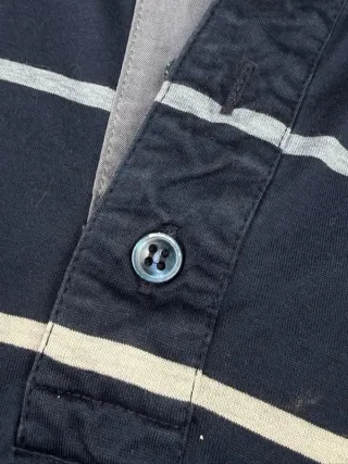 Polo Paul & Shark Uomo Taglia L Blu Righe Cotone