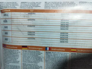 Cadenas para coche AutoSock 645